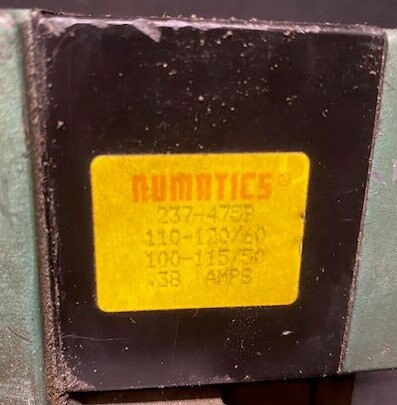 Numatics Repl# 554SA400K Pneumatic Valve - Image 3