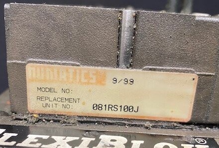 Numatics Repl# 0081RS100J Regulator Valve Assembly - Image 2