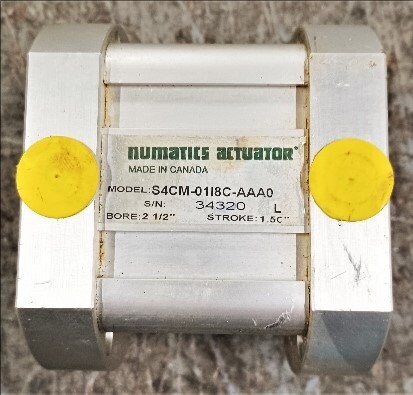 Numatics S4CM-01I8C-AAA10 Actuator Cylinder - Image 2