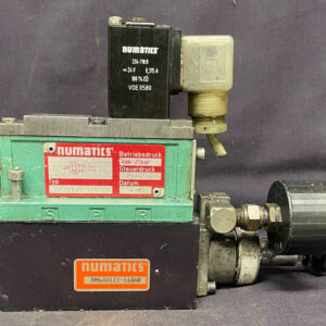 Numatics air valve and regulator