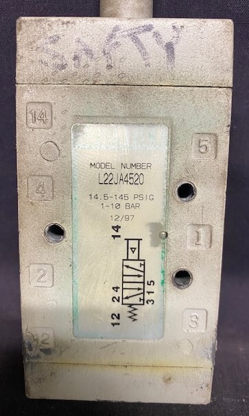 Numatics L22JA4520 Pneumatic Pilot Valve - Image 2