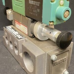 Numatics Repl# 081SS400M000061 4-Way/2-Position Solenoid Air Control Valve