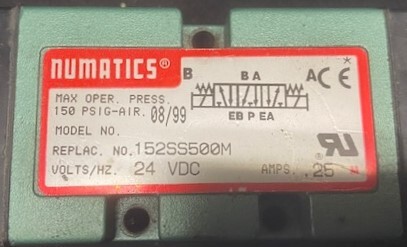 Numatics Repl# 152SS500M Pneumatic Valve - Image 2
