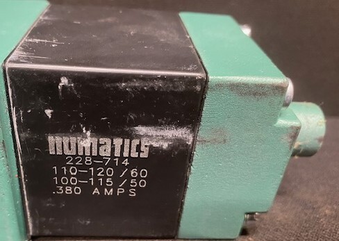 Numatics Repl# 554SA400K000030 Pneumatic Valve - Image 3