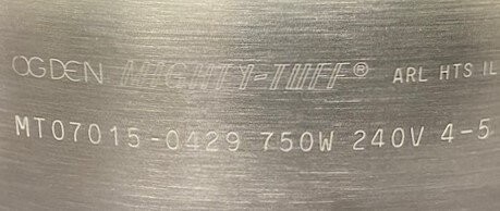 Ogden MT07015-0429 Mighty Tuff Band Heater - Image 2