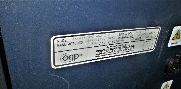 OGP Smartscope-400 Zip Video Measuring System - Image 4