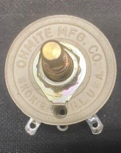 Ohmite RHS25R Model H 25Ω Rheostat Potentiometer - Image 2