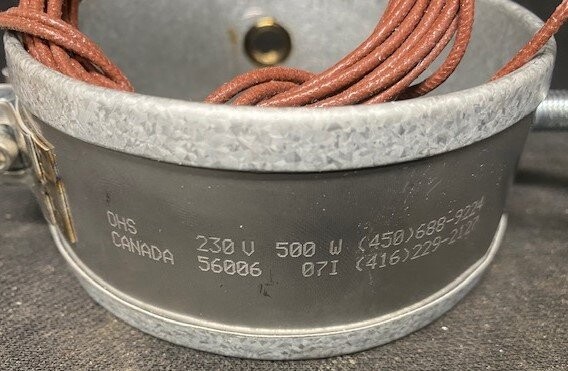 OHS 56006 230V Heater Band - Image 2
