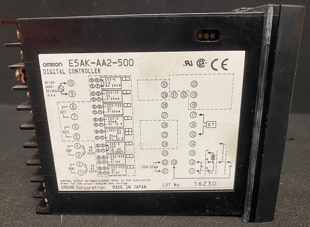 Omron E5AK-AA2-500 Digital Temperature Control - Image 2