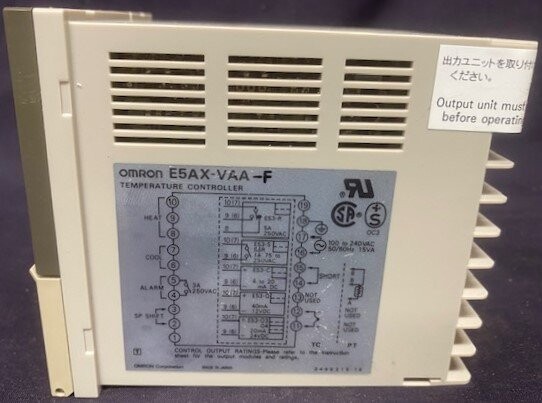 Omron E5AX-VAA-F Temperature Controller - Image 3