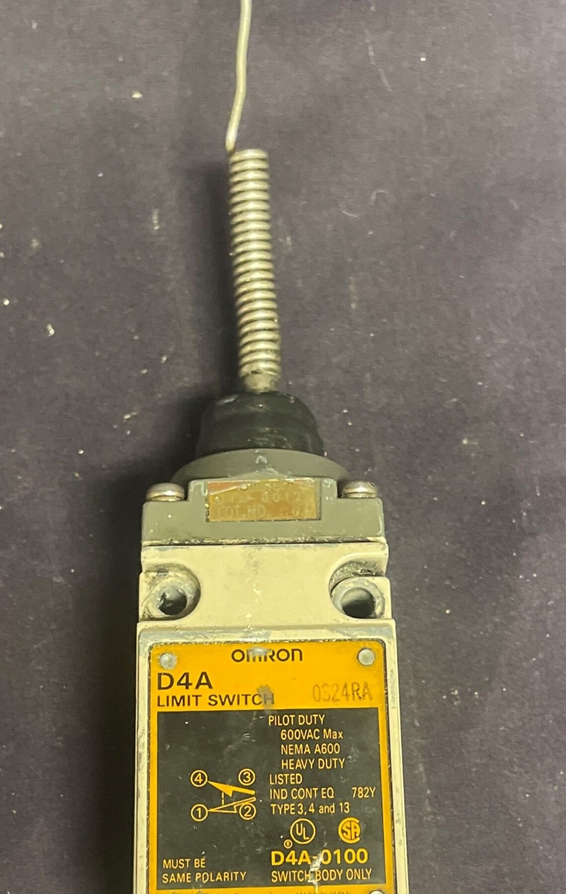Omron Limit Switch