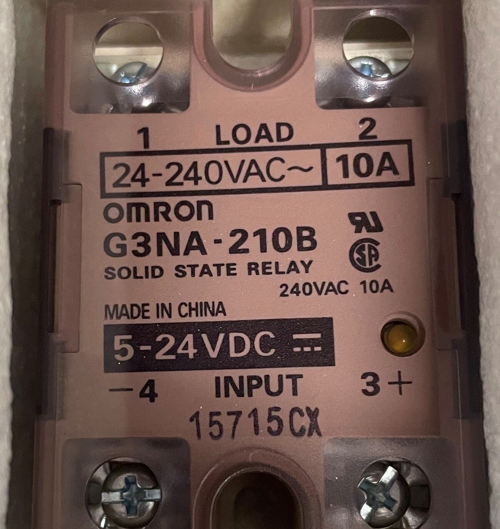 Omron Solid State Relay