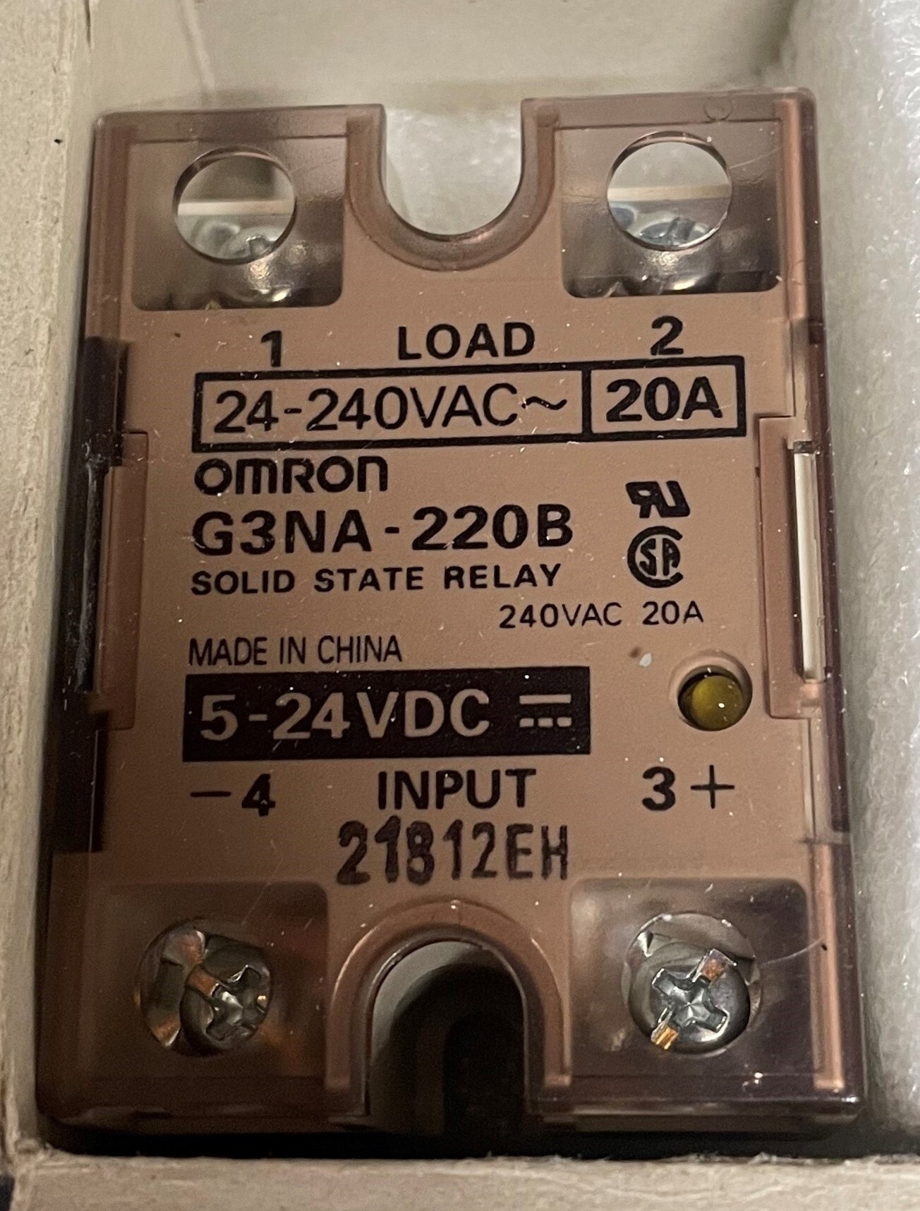Omron Solid State Relay