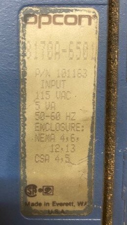 Opcon 8170A-6501 Photoelectric Control Unit - Image 2