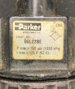 Parker 06L22BE Pneumatic Lubricator - Image 2
