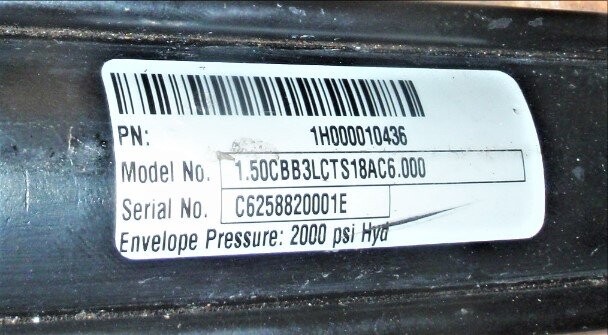 Parker 1.50 CBB3LCT518AC6.00 Hydraulic Cylinder - Image 2