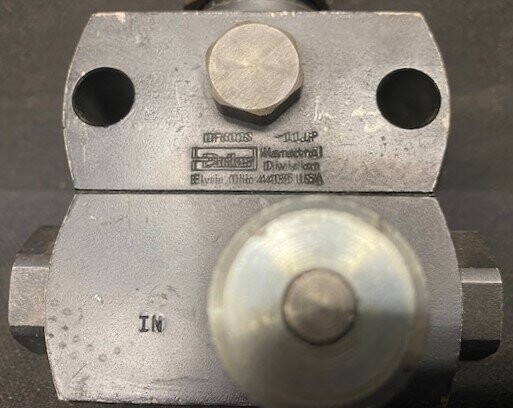 Parker DF600S Deceleration Hydraulic Valve - Image 2
