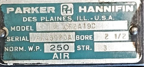 Parker CF2A19C Pneumatic Cylinder - Image 2