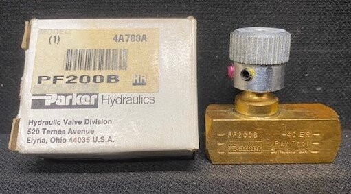 Parker PF200B Flow Control Valve