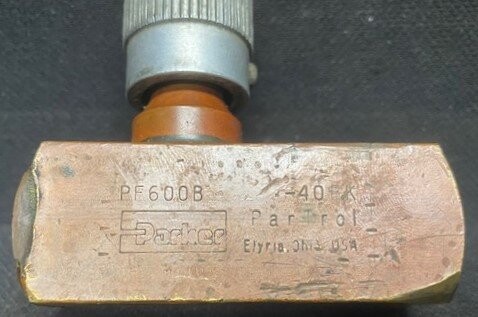 Parker PF600B Flow Control Valve - Image 2
