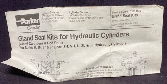 Parker PK322HK001 Seal Kit - Image 3