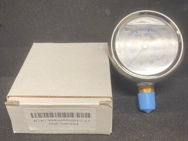 PIC Gauges PRO-201L-254U 0-10000 PSI Pressure Gauge