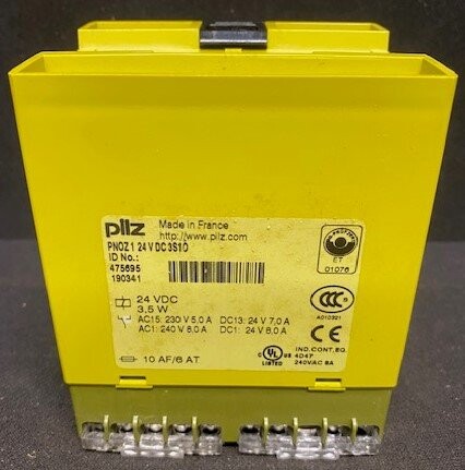 Pilz PNOZ-1-24VDC-3S10 Safety Relay - Image 3