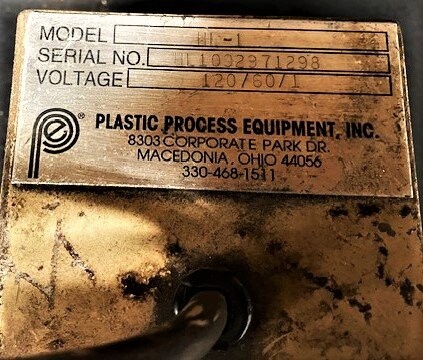 Plastic Process Equipment CBHL1 Hopper Loader Control Box - Image 3