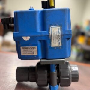 TRUEBLUE PLAST-O-MATIC ELECTRICAL ACTUATOR VALVE