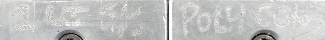 Polycon Unknown Model 1 Liter Cylindrical Bottle SS Mold - Image 2