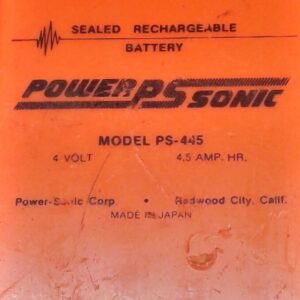 Power Sonic PS-445 Rechargeable Battery