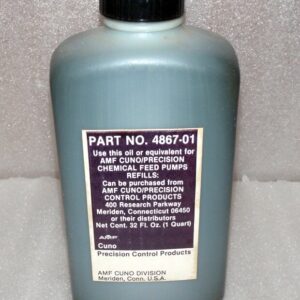 Precision Control Products 4867-01 Chemical Feed Pump Oil