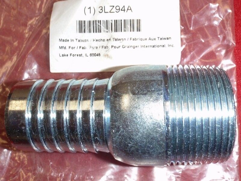 Unknown Brand PTCN 1 1/2" Combination Nipple