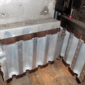 Heise Unknown Model 12 oz Quad Flat Neck Round Bottle