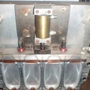 Heise Unknown Model 16 oz Quad Oval Bottle Mold with Tail Puller