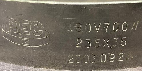 REC 235X35 Band Heater - Image 3