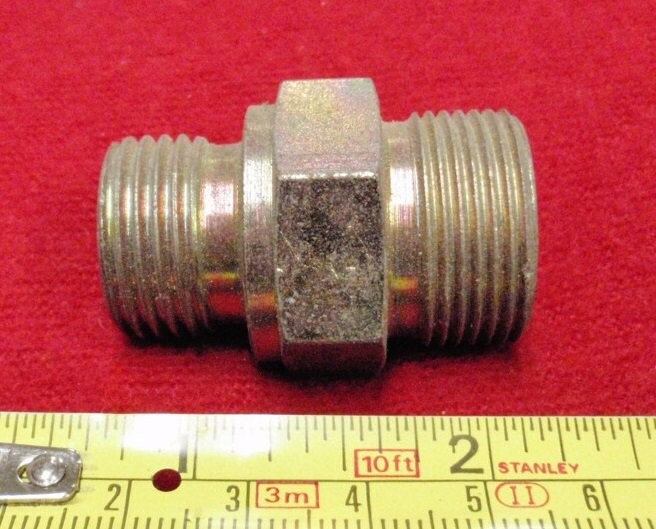 Unknown Brand Unknown Model Reducing Nipple 1/2" x 3/4" Male Hexhead