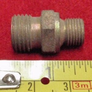 Unknown Brand Unknown Model Reducing Nipple 1/4" x 1/2" Male Hexhead