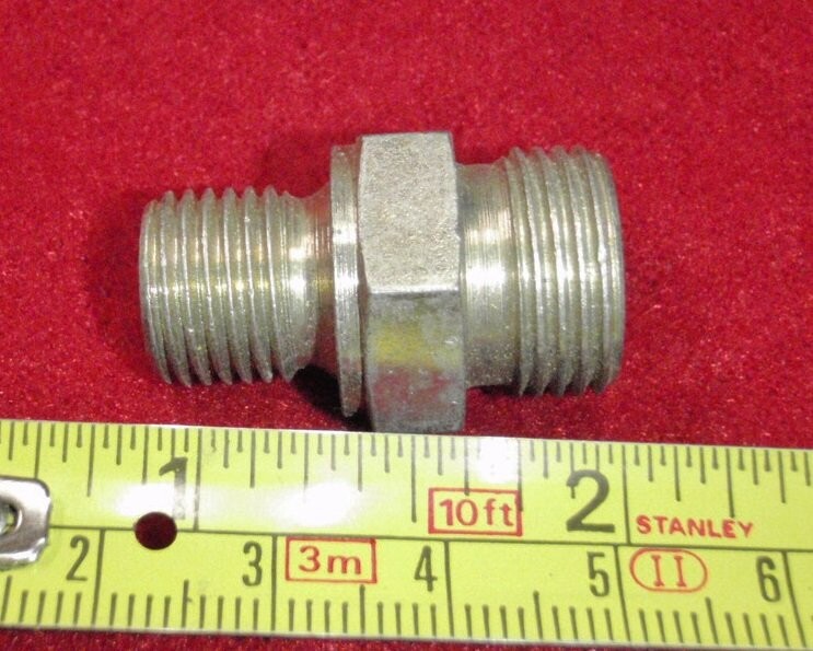 Unknown Brand Unknown Model Reducing Nipple 3/8 x 1/4" Male Hexhead