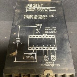 Regent TM101 Solid-State Repeat Cycle AC Timer