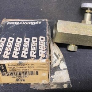 Rego KLF500SBC Flow Control Valve