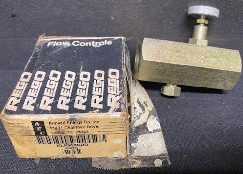Rego KLF500SBC Flow Control Valve