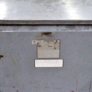 Rex Manufacturing Unknown Model 480 Incoming Power Transformer