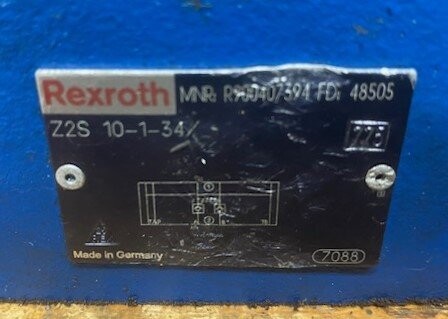 Rexroth 4WE-10-J33/CG24N9K4 Directional Control Hydraulic Valve - Image 3