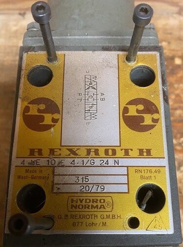 Rexroth 4WE10D4.1/G24N Hydraulic Valve - Image 2