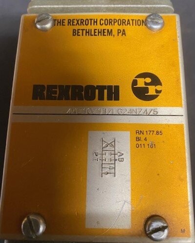 Rexroth 4WE10E11/LG24NZ4/5 Double Solenoid Directional Valve - Image 3