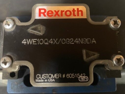 Rexroth 4WE10Q4X/CG24N9DA Hydraulic Valve - Image 2
