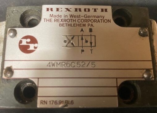Rexroth 4WMR6C52/5 Pneumatic Valve - Image 3