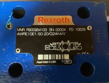 Rexroth 4WRE10E1-50-20/G24K4V Hydraulic Valve - Image 2