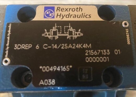 Rexroth 4WRZ 16 E2 100-60/6AG24ETZ4/M Hydraulic Valve - Image 3